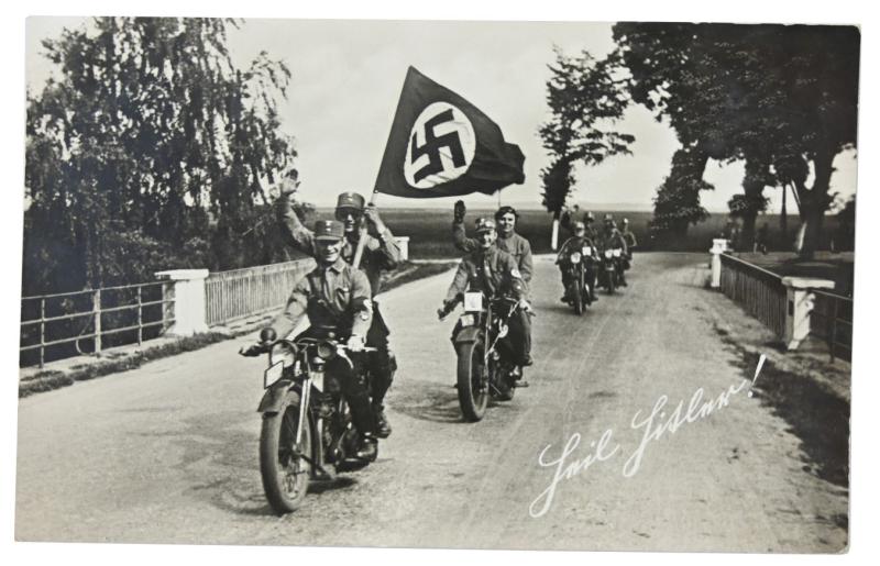 German NSKK Picture / Postcard