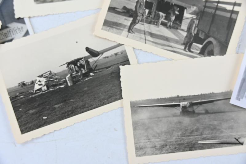 German LW Picture set of Hauptmann Wilhelm Fulda