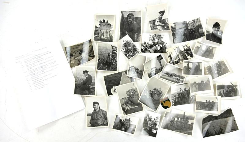 German KM U-Boat Picture set U-1227 Friedrich Altmeier