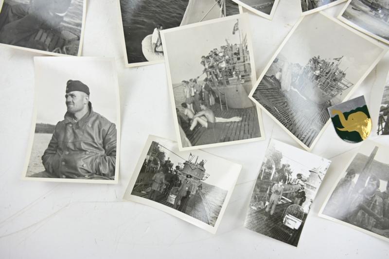 German KM U-Boat Picture set U-1227 Friedrich Altmeier