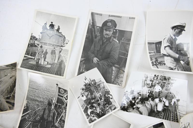 German KM U-Boat Picture set U-1227 Friedrich Altmeier