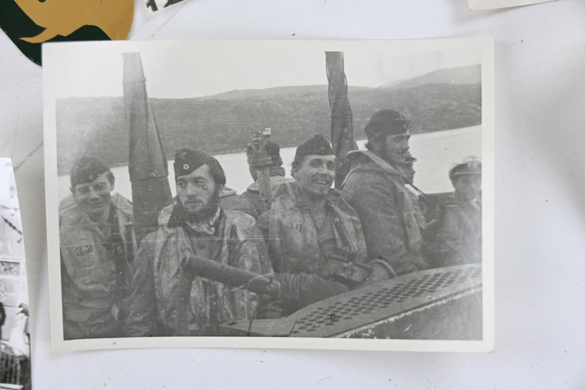 German KM U-Boat Picture set U-1227 Friedrich Altmeier