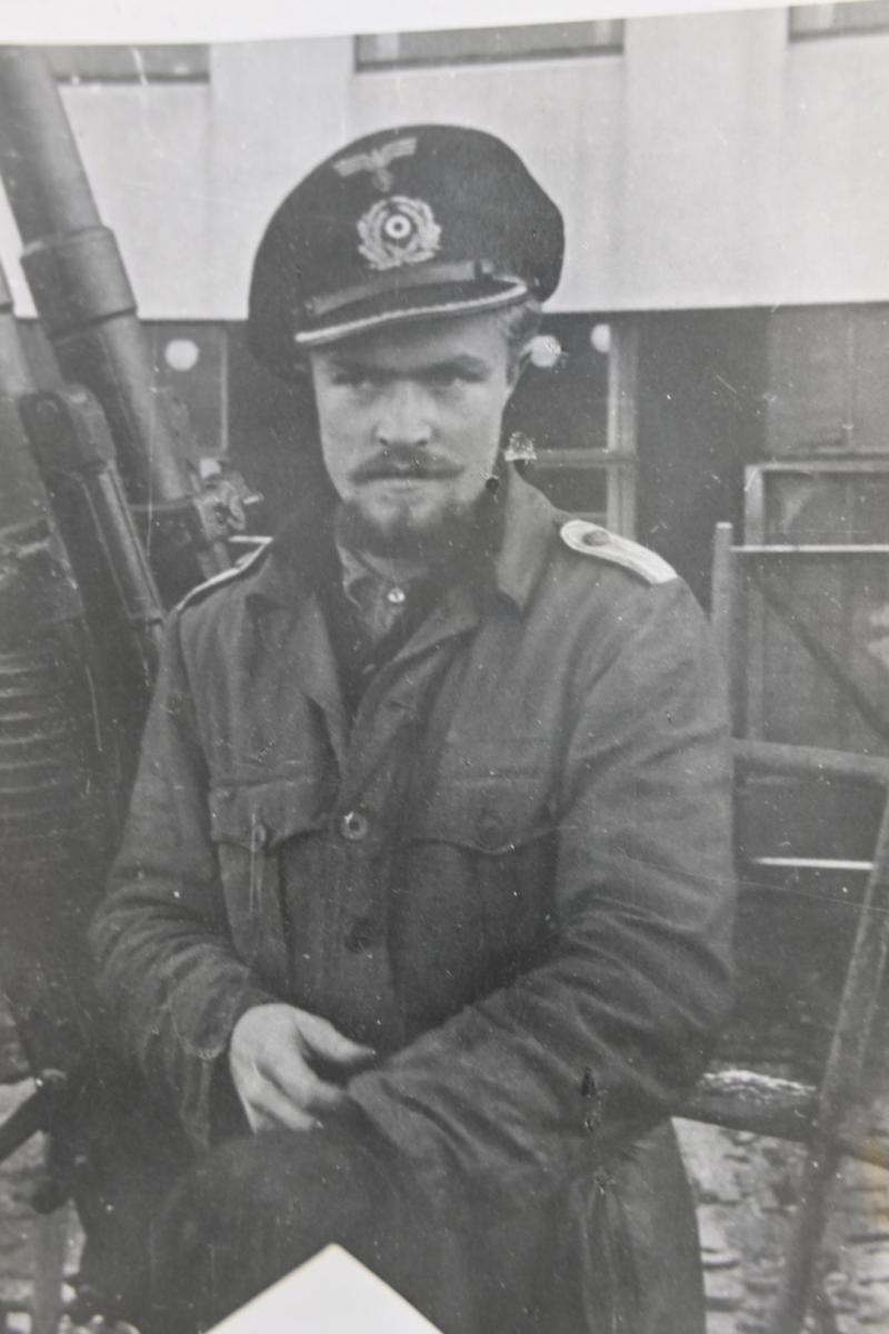 German KM U-Boat Picture set U-1227 Friedrich Altmeier