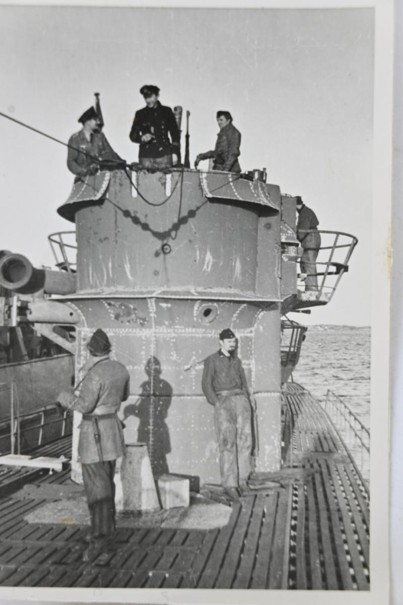 German KM U-Boat Picture set U-1227 Friedrich Altmeier