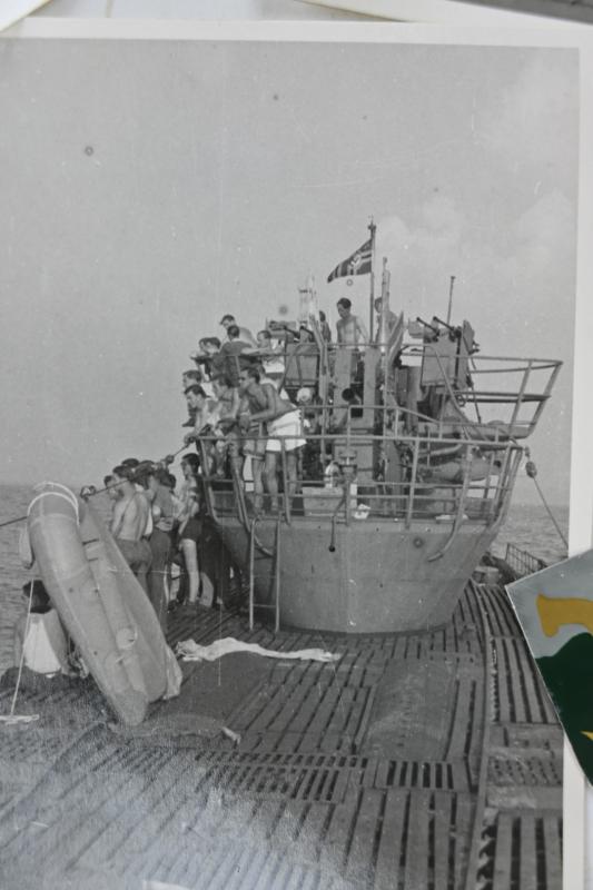 German KM U-Boat Picture set U-1227 Friedrich Altmeier