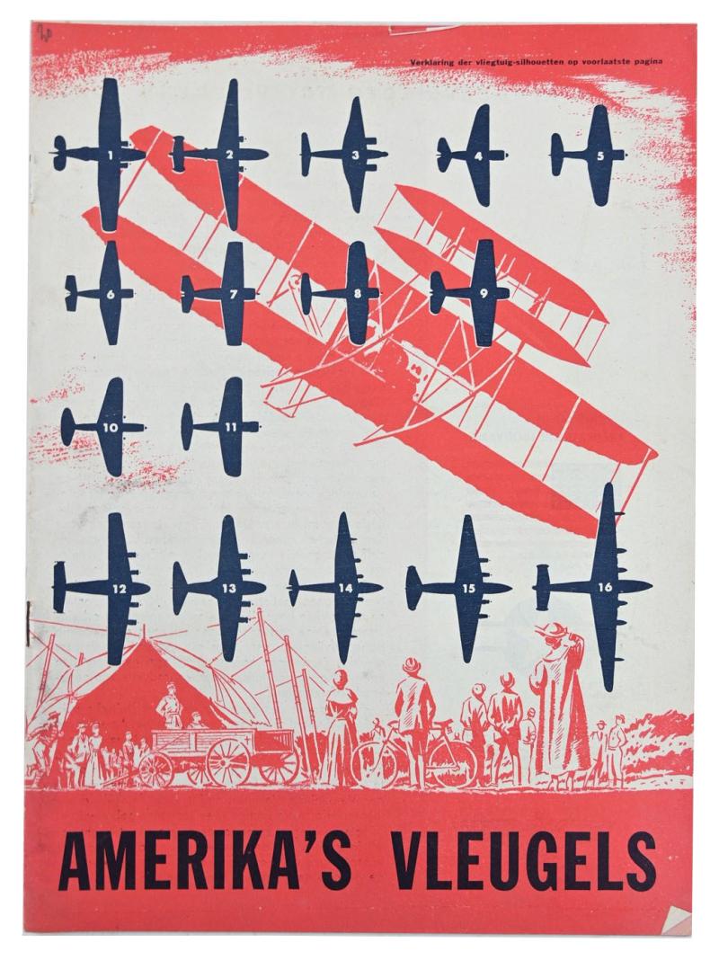 US WW2 Booklet Airplane Identification 1944