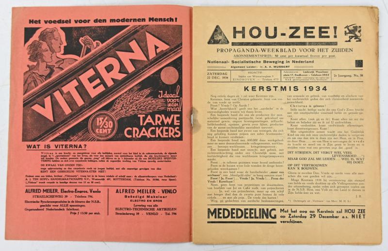Dutch NSB Propaganda Booklet 1934