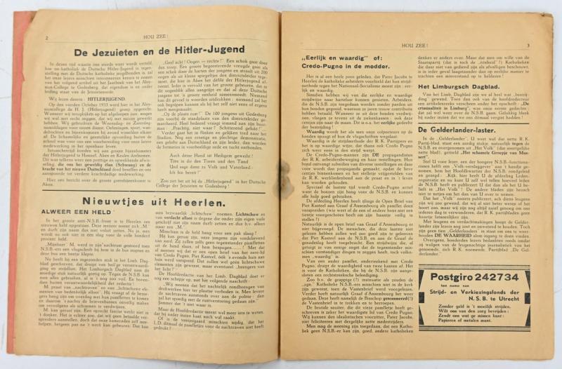 Dutch NSB Propaganda Booklet 1934