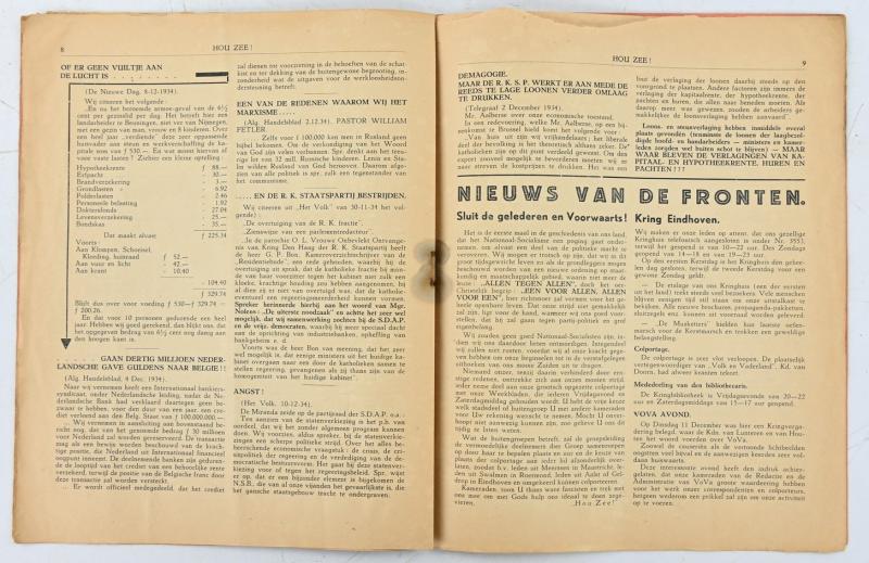 Dutch NSB Propaganda Booklet 1934