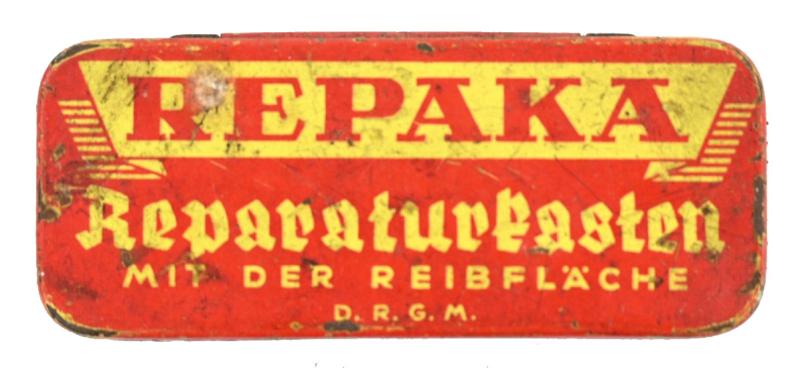 German Third Reich Period 'Repaka' Bicycle Repair Tin Can