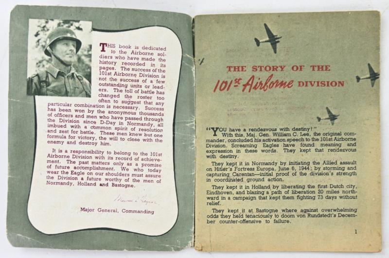 US WW2 101st Airborne Division Booklet