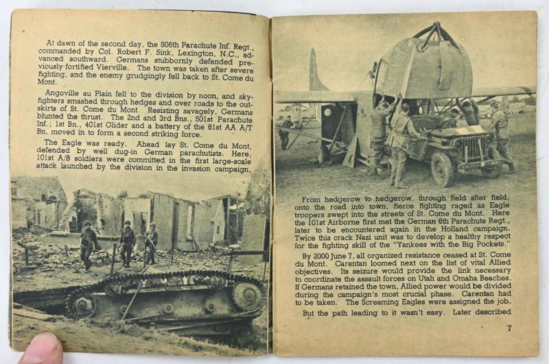 US WW2 101st Airborne Division Booklet
