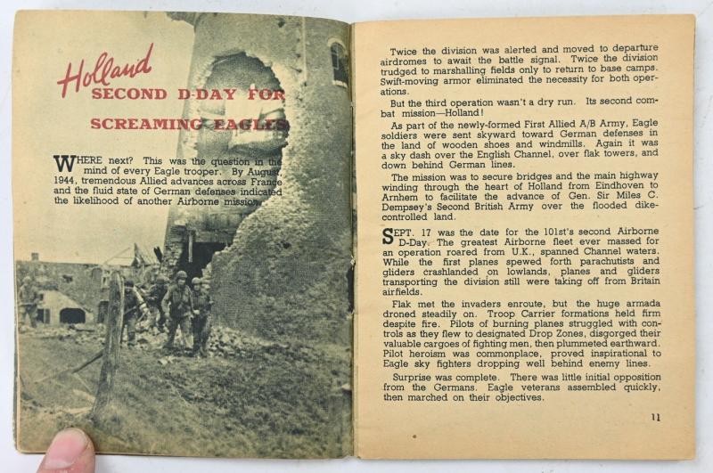 US WW2 101st Airborne Division Booklet