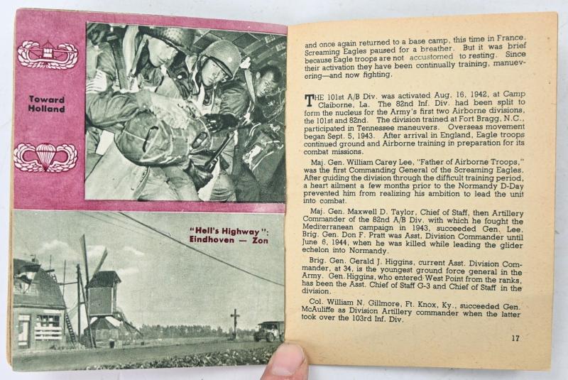 US WW2 101st Airborne Division Booklet