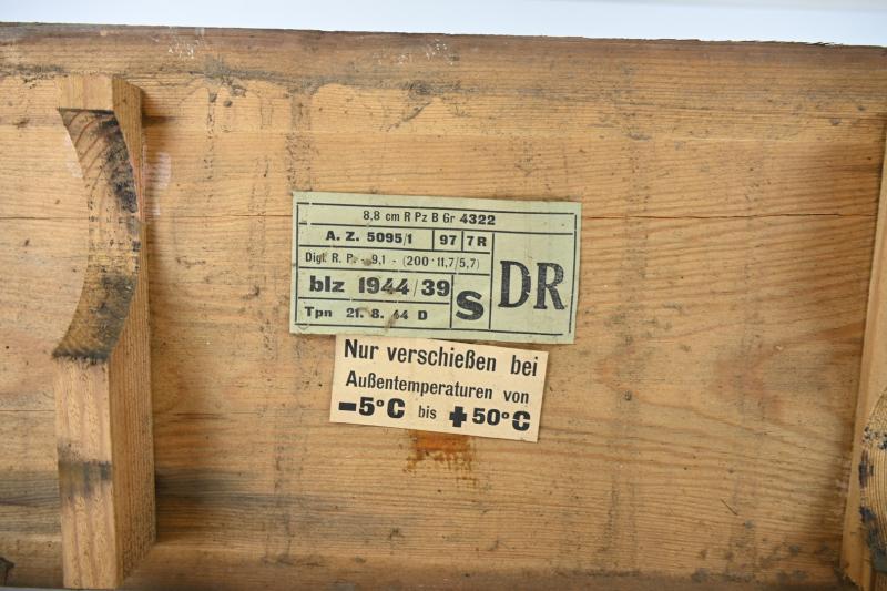 German WH Panzerschreck Ammo Box