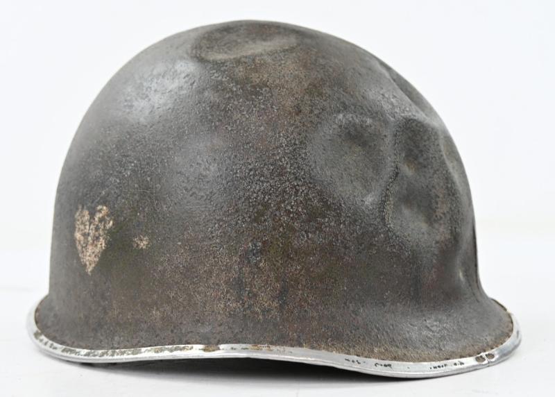 US WW2 101st Airborne Division 502nd PIR Combat Helmet 'Bastogne'