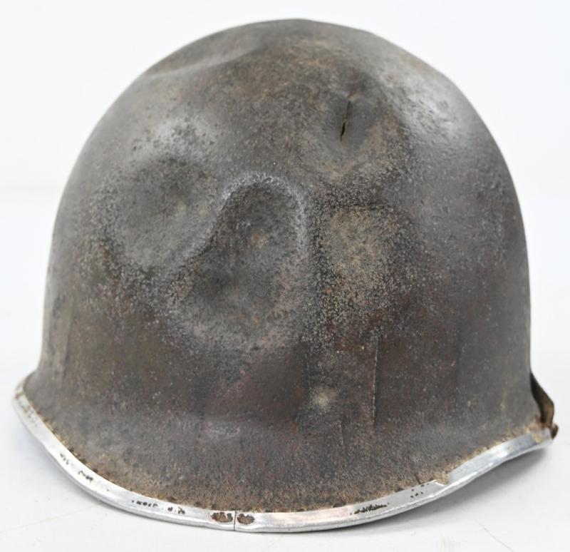 US WW2 101st Airborne Division 502nd PIR Combat Helmet 'Bastogne'