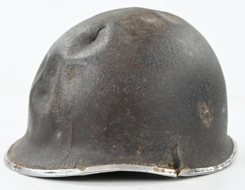 US WW2 101st Airborne Division 502nd PIR Combat Helmet 'Bastogne'