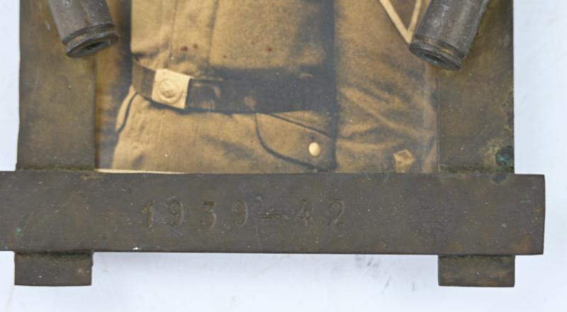 German LW Remembrance Picture with Frame
