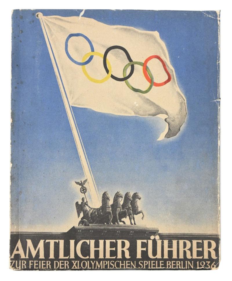 German Third Reich 1936 Olympics Programm Book