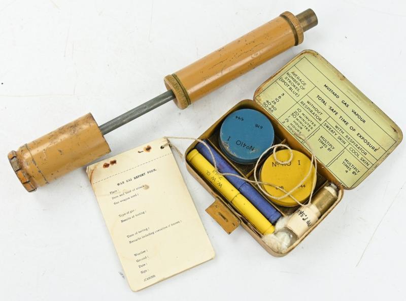 British WW2 Large Mustard Gas Detector MKII