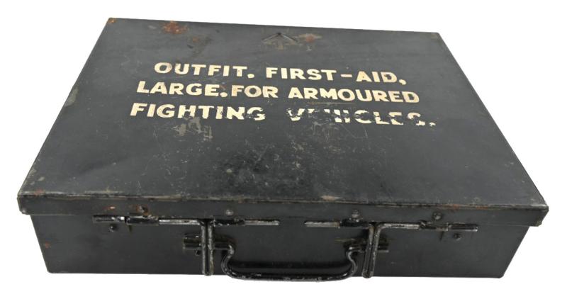 British WW2 Outfit First Aid Large, For Armoured Fighting Vehicles