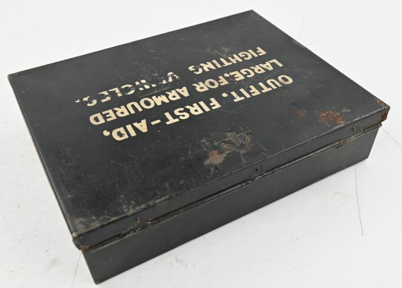 British WW2 Outfit First Aid Large, For Armoured Fighting Vehicles