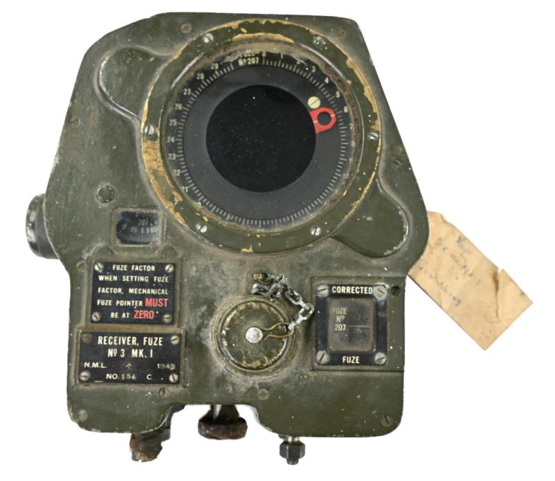 British WW2 Fuze Receiver MK1 No. 3
