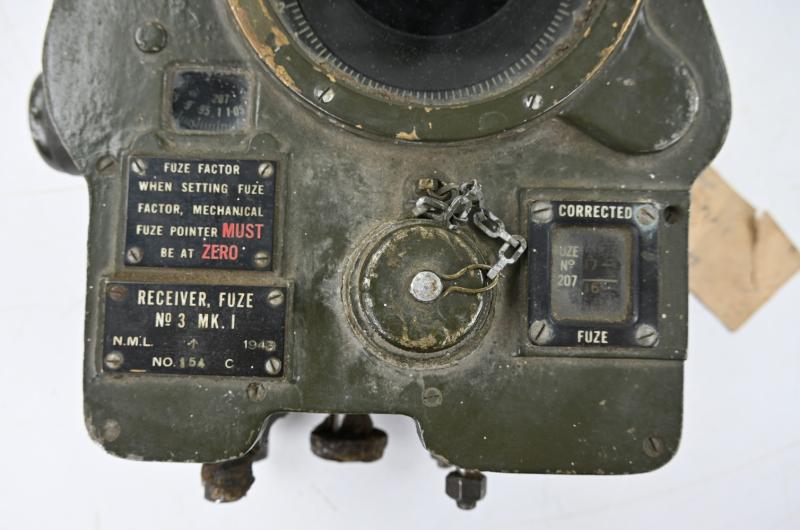 British WW2 Fuze Receiver MK1 No. 3