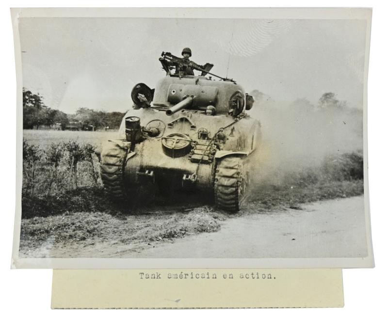US WW2 Press Photo 'Normandy Campaign'