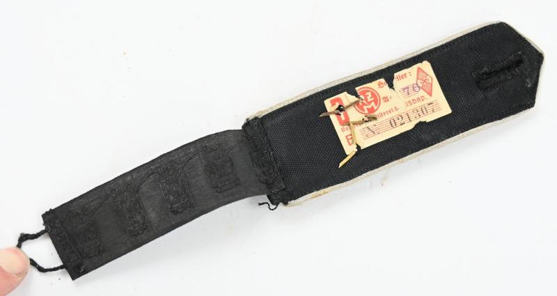 German Hitler Youth Single Shoulderboard Bann 250 Goslar