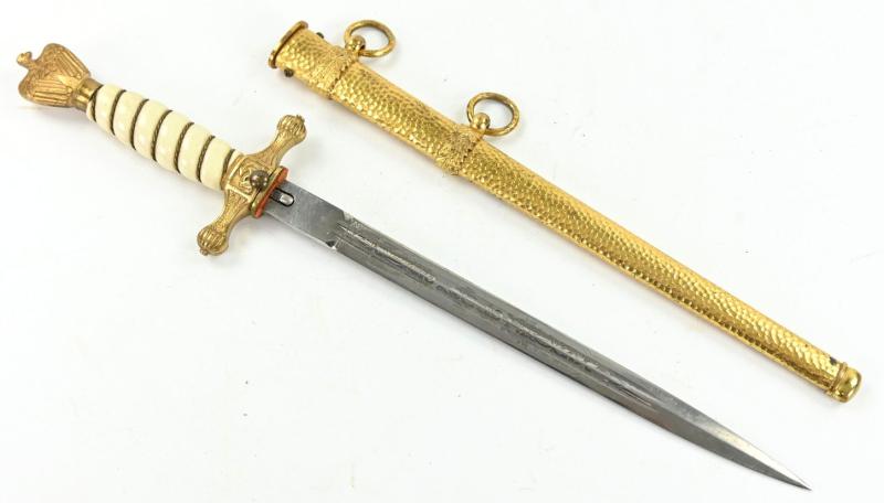 German KM Navy Officer Dagger 'WKC'