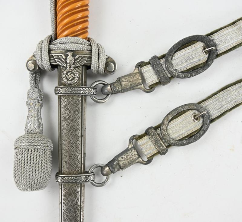 German WH Officer's Dagger with Hanger 'SMF Solingen'