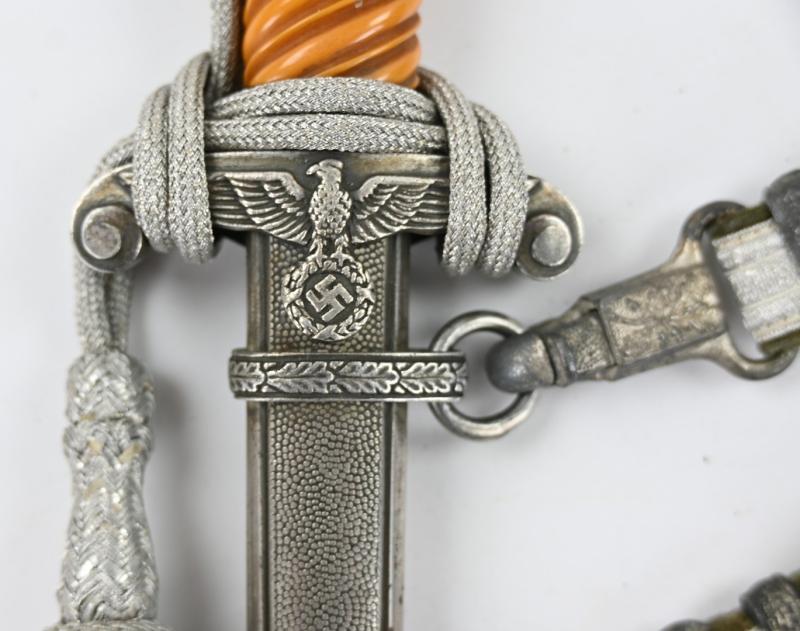 German WH Officer's Dagger with Hanger 'SMF Solingen'