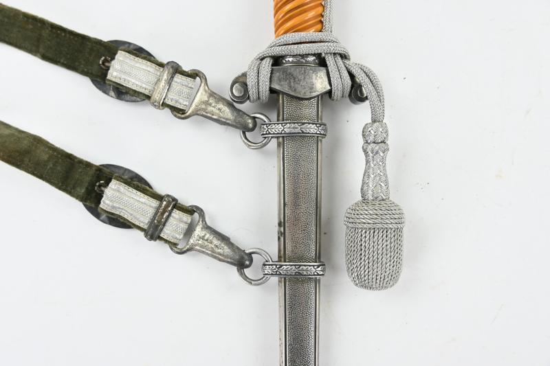 German WH Officer's Dagger with Hanger 'SMF Solingen'