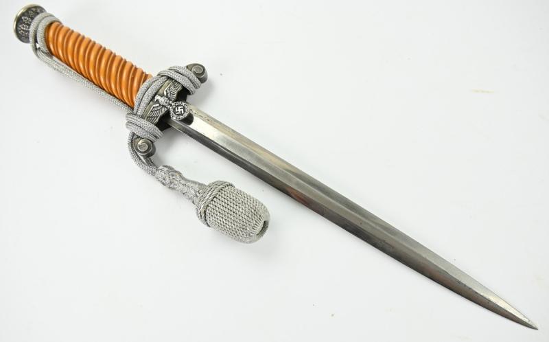 German WH Officer's Dagger with Hanger 'SMF Solingen'