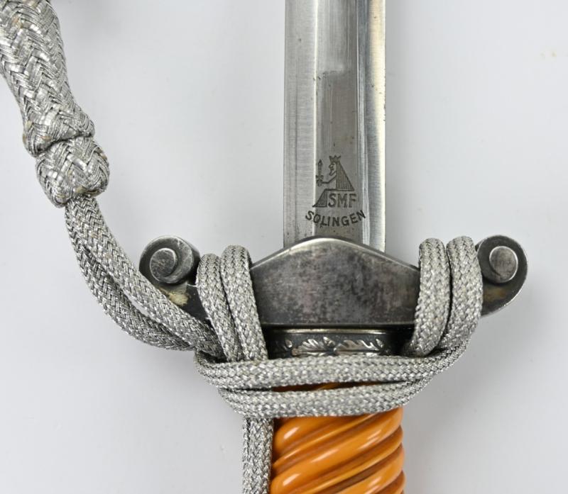 German WH Officer's Dagger with Hanger 'SMF Solingen'