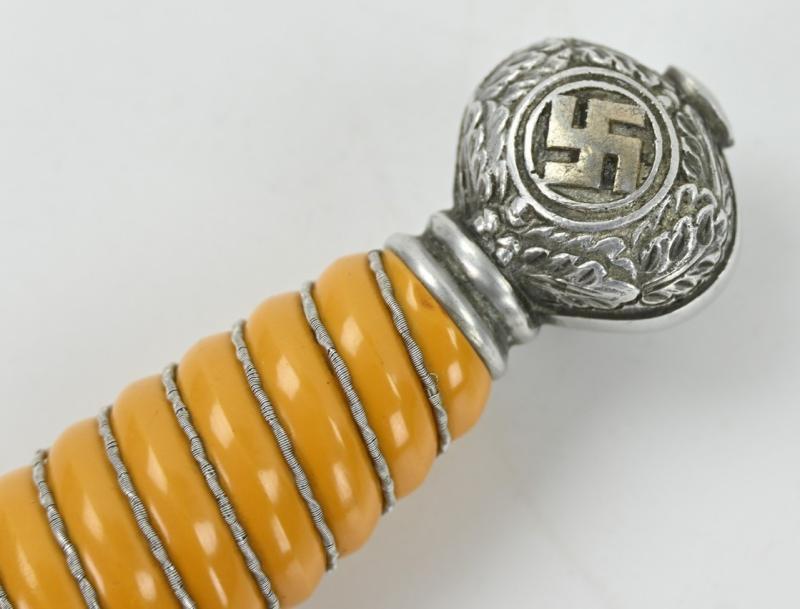 German LW Dagger and Hanger Gold plated