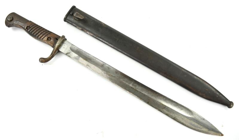 German WW1 M-1898/05 Bayonet with Scabbard