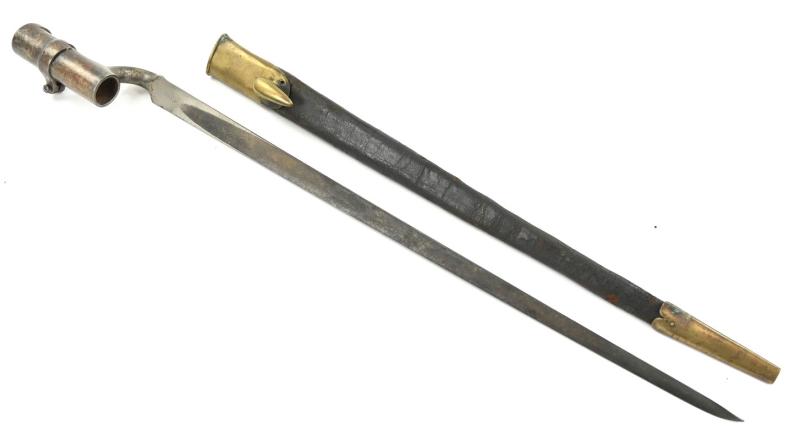 British 1876 Martini Henry Bayonet With Scabbard