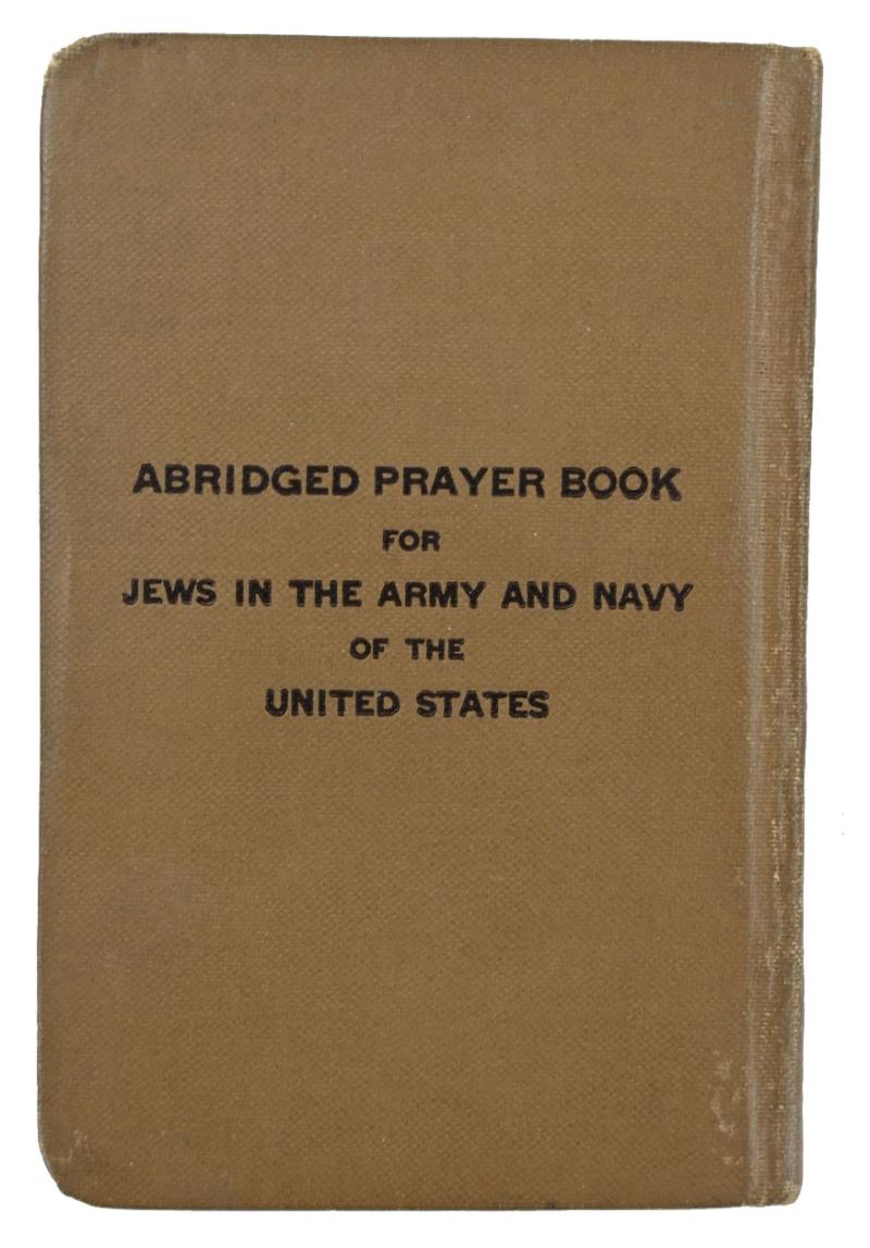 US WW2 Jewish Prayer Book