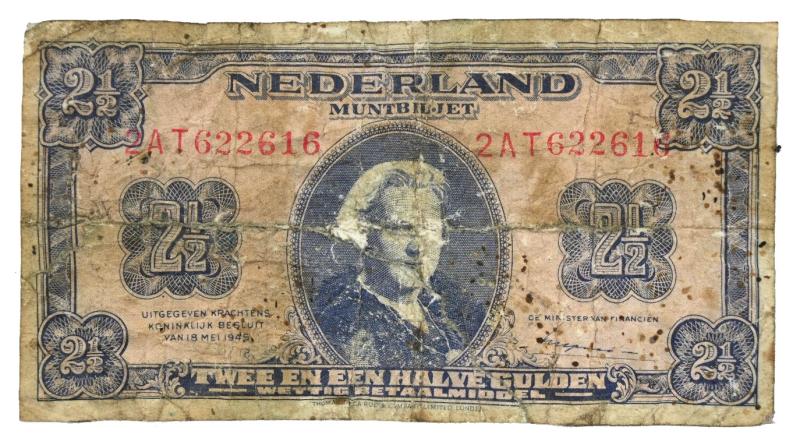 US WW2 Allied Invasion Banknote 'Holland'