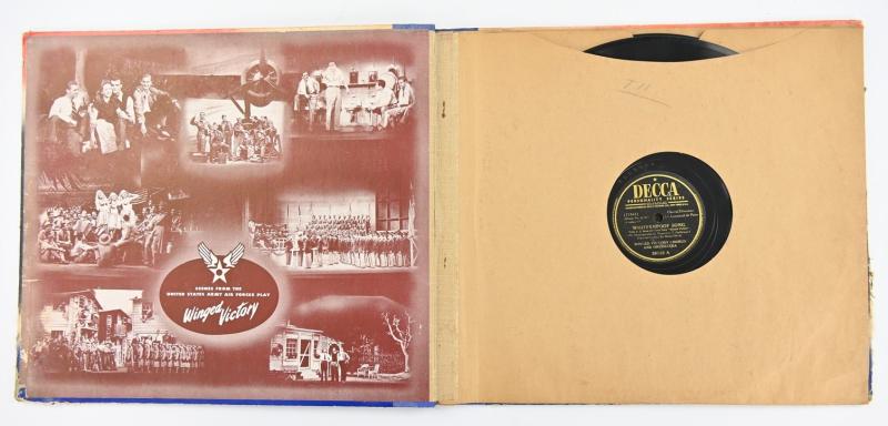 USAAF WW2 Music Record 'Winged Victory'