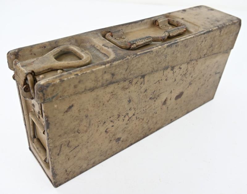 German WH MG34/42 Tropical Camo Ammo Box