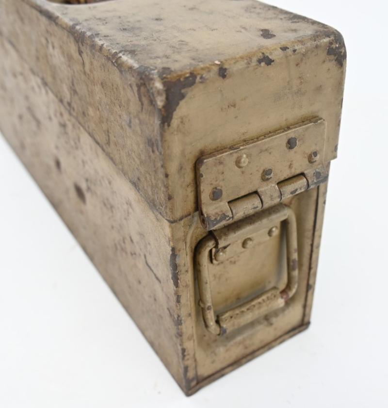 German WH MG34/42 Tropical Camo Ammo Box
