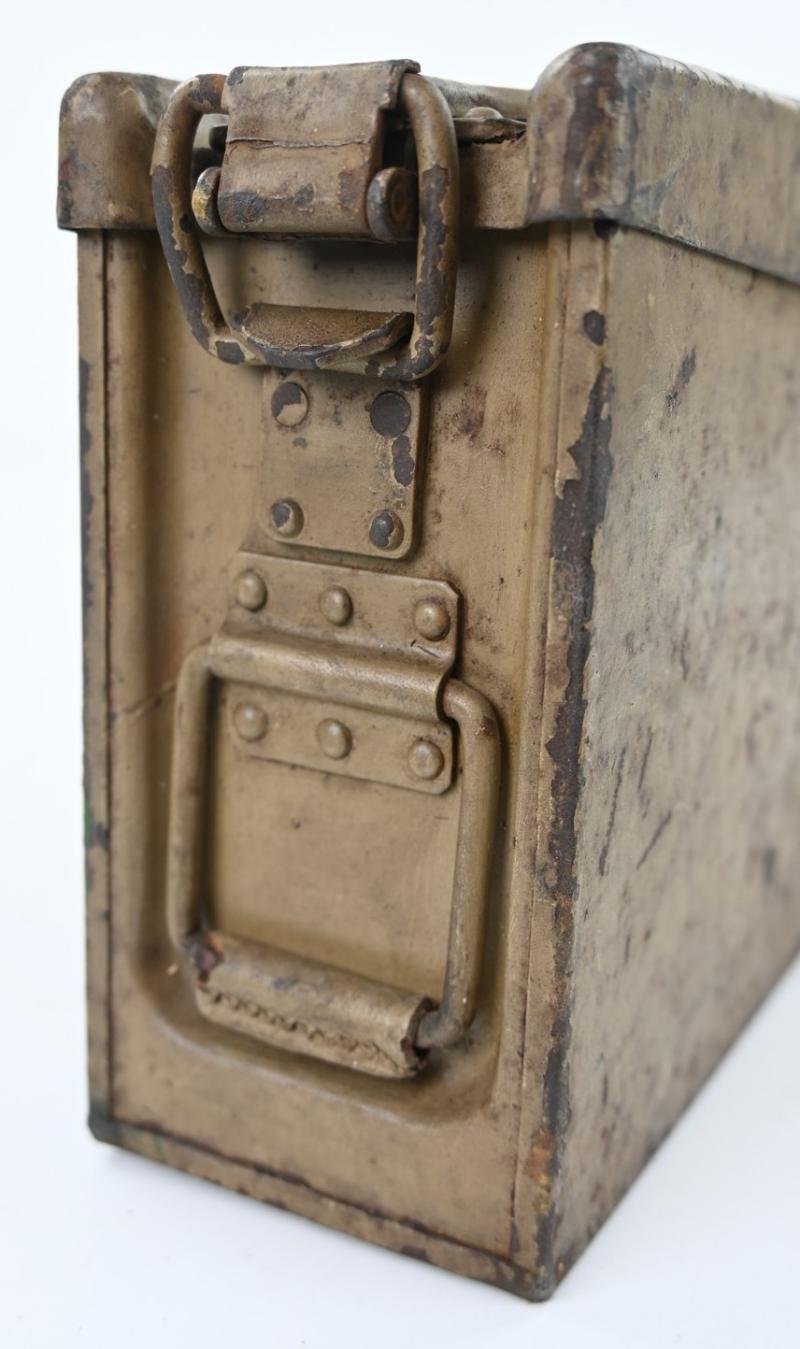 German WH MG34/42 Tropical Camo Ammo Box