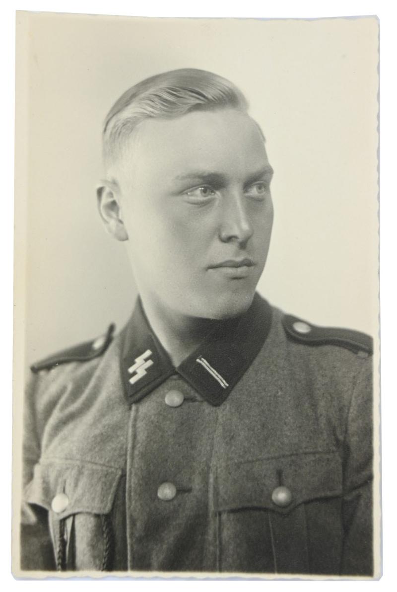German Waffen-SS Portrait Picture 'Weesp Holland'