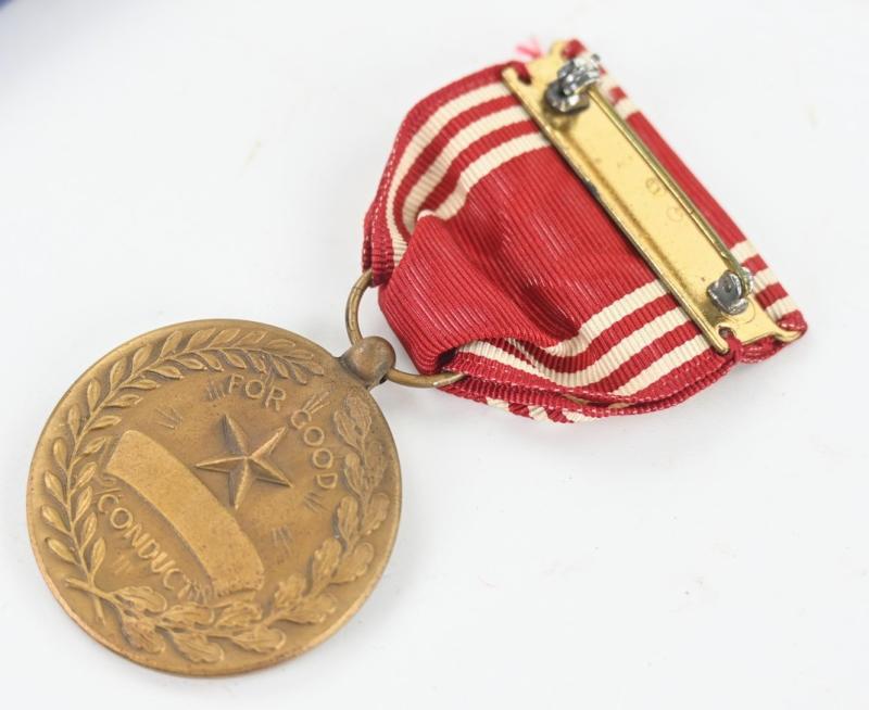 US WW2 Good Conduct Medal in Box 1944