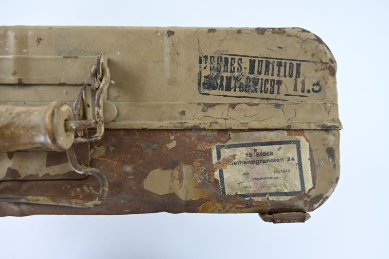 German WH Tropical Stick Grenade Carrying Case