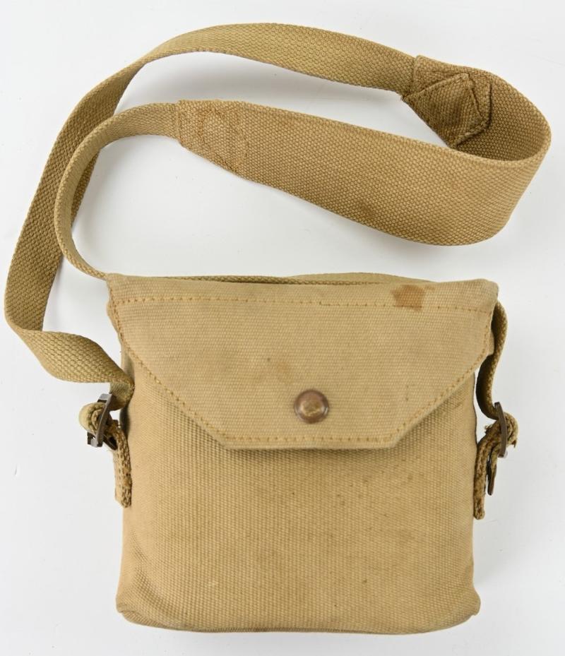 British WW2 Binocular with Carrying Pouch
